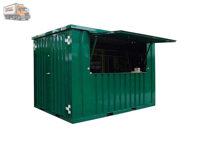 Containerbarpliable4x2metresVertRAL6005-ink
